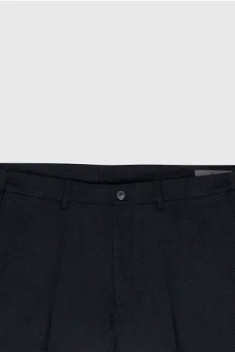 Altinyulduz Classics Rezinali Bel Slim Fit To'q ko'k Erkak Shim ACE012510152_PANTOLON KLASIK YON - 8