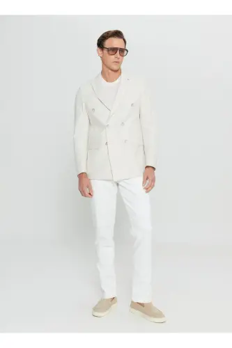 Altinyulduz Classics Slim Fit Bej Erkak Kurtka ACE0 - 2