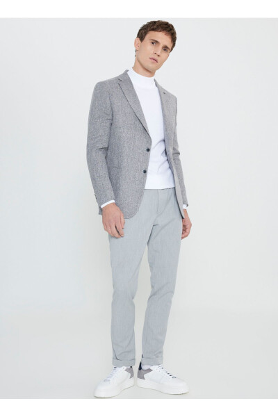Altinyulduz Classics Slim Fit Kulrang Erkak Kurtka ACE0 - ALTINYILDIZ CLASSICS (1)