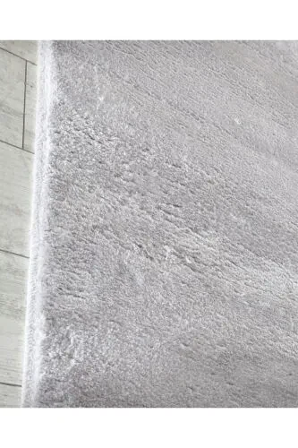 Altun Home Post Light Grey Plush Non-Slip Non-Shedding Machine Washable Rug - Sarar (1)