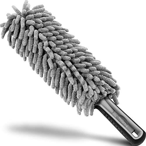 Interior Car Cleaner Duster Brush – Car Accessories for Women, Stocking Stuffers for Men - Lint & Scratch Free - 2