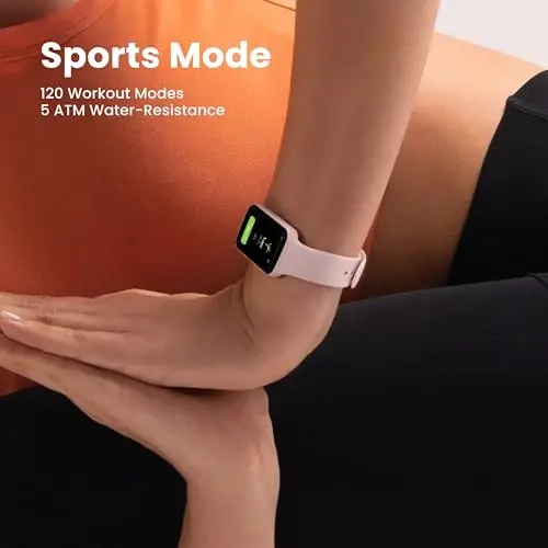 Amazfit Band 7 Fitness & Faollik Takibi, Qadamlarni Kuzatish, Yurak Urishi & SpO2ni Kuzatish, Virtual Pacer, 18 Kunlik Batareya, Uyqu Sifati Tahlili, O'rnatilgan Alexa, Suga Chidamli (Qora) - 5