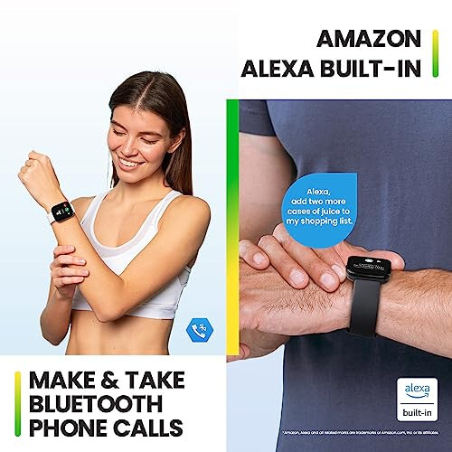 Amazfit Bip 5 Akıllı Saat 46mm, GPS, Dahili Alexa, Bluetooth Araması, 10 Gün Pil Ömrü, Kalp Atış Hızı ve VO2 Max, Uyku Sağlığı Takibi, Yapay Zeka Fitness Uygulaması, 120'den Fazla Spor Modu, Android ve iPhone İçin, Siyah - 3