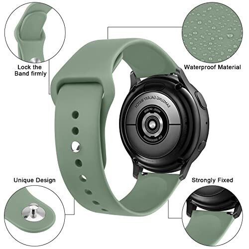 Amazfit Bip 5 Band, Amazfit GTR 4 / GTR 3 Pro / GTR 3 / GTR 2e / GTR 2 / GTR 47mm Akıllı Saatler İçin Vanjua Bant, 22mm Hızlı Çıkarılabilir Yumuşak Silikon Yedek Bileklik Spor Kayışı Amazfit Bip 5 Band / Amazfit GTR 4 Bantlarla Uyumludur Erkek Kadın - 2