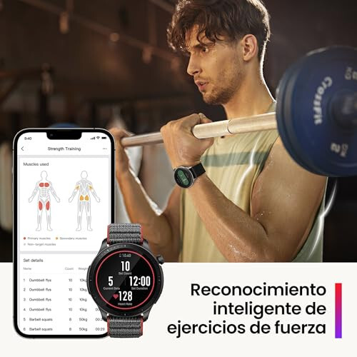 Amazfit GTR 4 Smart Watch 46mm, GPS, Alexa Built-In, Bluetooth Calls & Text, 14-Day Battery, Heart Rate Sleep Monitoring, AI Fitness App & Sports Coach, 150+ Sports Modes, for Android iPhone, Black - 4