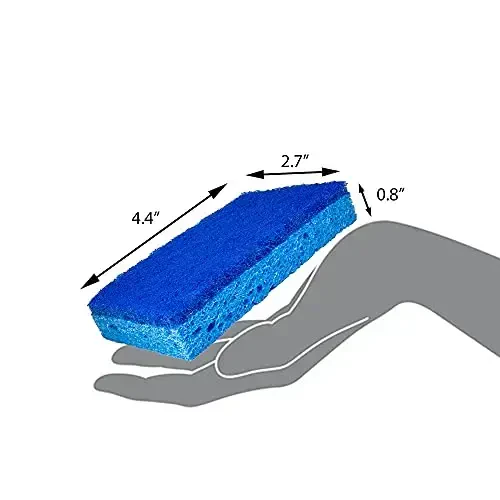 Amazon Basics Non-Scratch Sponges, 6-Pack - 5