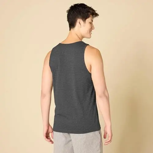 Amazon Essentials Men's Regular-Fit Tank Top - 3