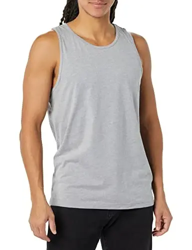 Amazon Essentials Men's Regular-Fit Sleeveless Tank Tops 