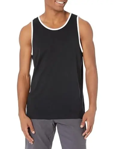 Amazon Essentials Men's Regular-Fit Sleeveless Tank Tops - 7