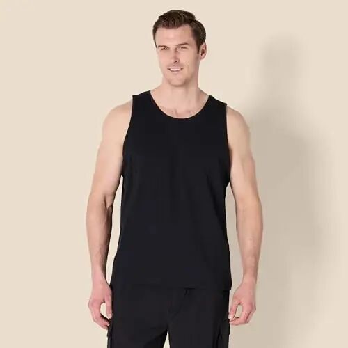 Amazon Essentials Men's Regular-Fit Sleeveless Tank Tops - 5