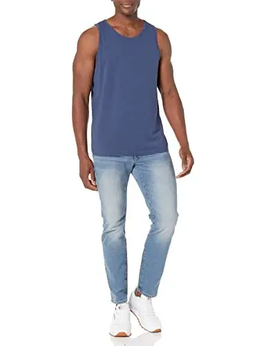Amazon Essentials Men's Regular-Fit Sleeveless Tank Tops - 5