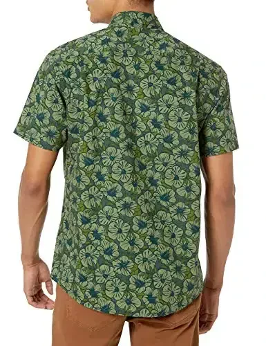 Amazon Essentials Men's Regular-Fit Short-Sleeve Print Shirt - 3