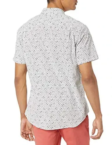 Amazon Essentials Men's Regular-Fit Short-Sleeve Print Shirt - 3
