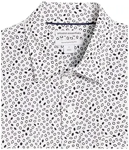 Amazon Essentials Men's Regular-Fit Short-Sleeve Print Shirt - 6