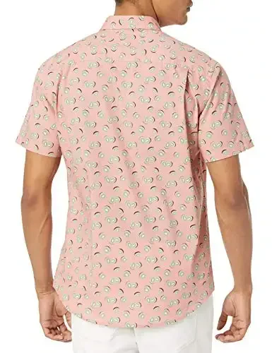 Amazon Essentials Men's Regular-Fit Short-Sleeve Print Shirt - 3