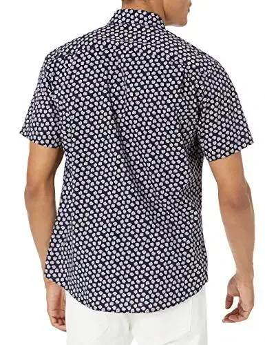 Amazon Essentials Men's Regular-Fit Short-Sleeve Print Shirt - 3