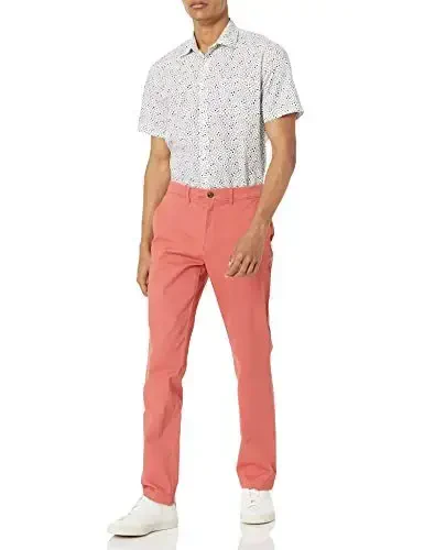 Amazon Essentials Men's Regular-Fit Short-Sleeve Print Shirt - 5