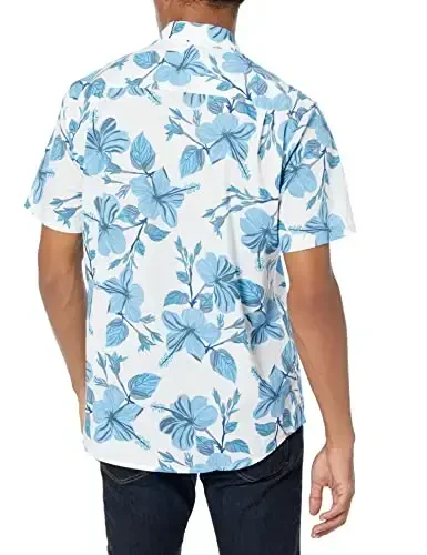 Amazon Essentials Men's Regular-Fit Short-Sleeve Print Shirt - 3