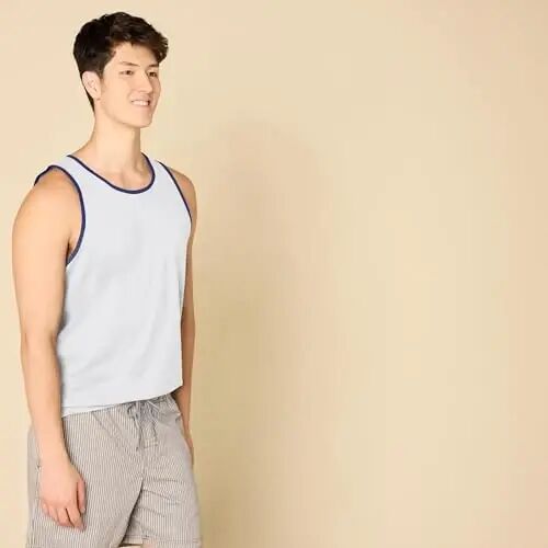 Amazon Essentials Men's Regular-Fit Sleeveless Tank Top, 100% Cotton - 3