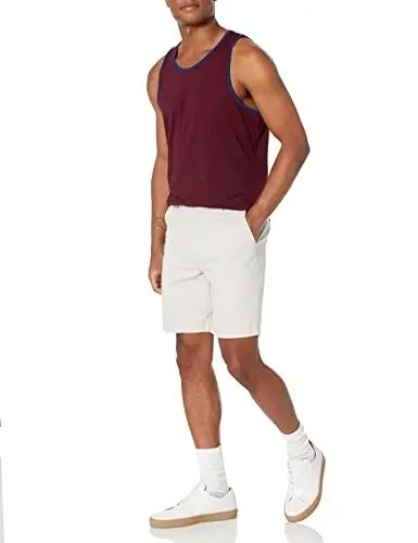 Amazon Essentials Men's Regular-Fit Sleeveless Tank Top, 100% Cotton - 5