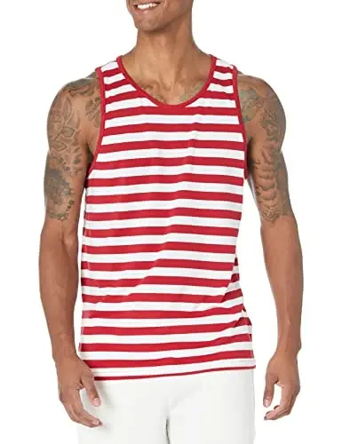 Amazon Essentials Men's Regular-Fit Sleeveless Tank Tops - 1