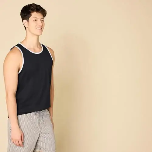 Amazon Essentials Men's Regular-Fit Tank Top - AMAZON (1)