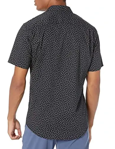Amazon Essentials Men's Slim-Fit Men's Short Sleeve Collared Button Down Shirt - 3