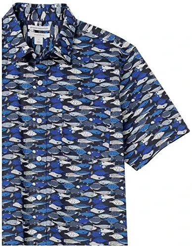 Amazon Essentials Men's Slim-Fit Men's Short Sleeve Collared Button Down Shirt - 6