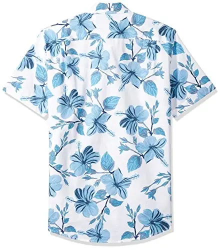 Amazon Essentials Men's Slim-Fit Men's Short Sleeve Collared Button Down Shirt - AMAZON ESSENTIALS (1)