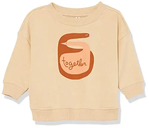 Amazon Essentials Unisex Bolalar uchun French Terry Sviteri (Ilgari ModazoneAware) 