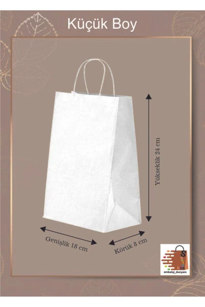 AMBALAJ DÜNYAM 50 Piece Small Size Personalized Name Printed Umrah Hajj Theme Gift Bag (18*8*24) - AMBALAJDÜNYAM