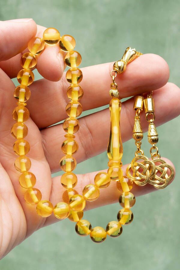 Amber Beads Rosary for Father's Day - 2