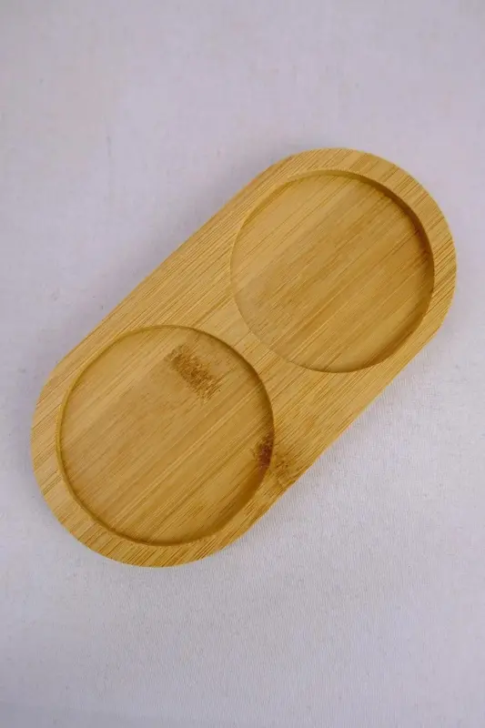 Amber İkili Cam Suyu Sovun Sety Standlı-Amber - 4