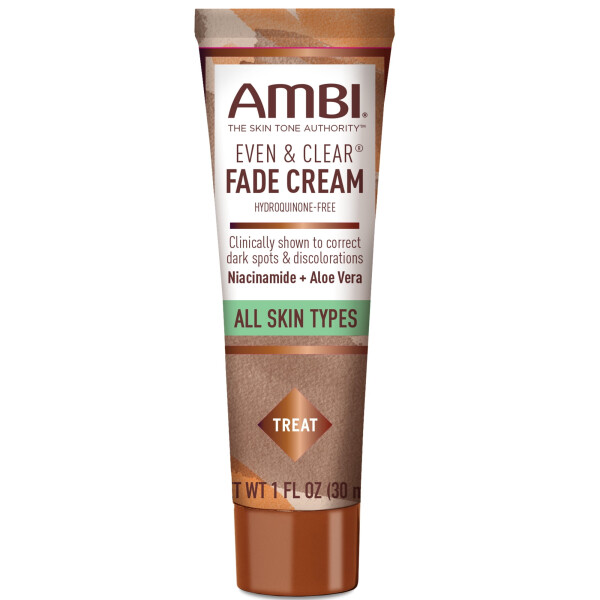 AMBI Even & Clear Facial Fade Cream, Hydroquinone Free, 1 oz - 7