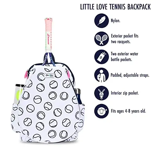 Ame & Lulu Little Love Tennis Backpack - Ame & Lulu (1)
