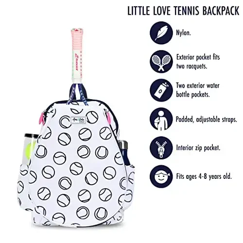 Ame & Lulu Little Love Tennis Backpack - 2