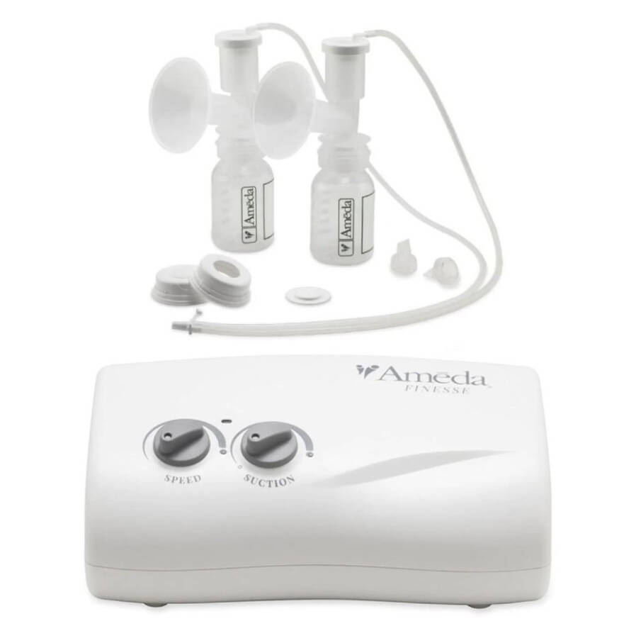 Ameda Finesse Double Electric/Battery Breast Pump - 2