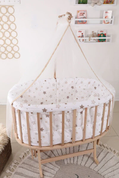 Amedan Basket Cradle Coffee Star Sleep Set Ile Birli - BEBEK ON FOR