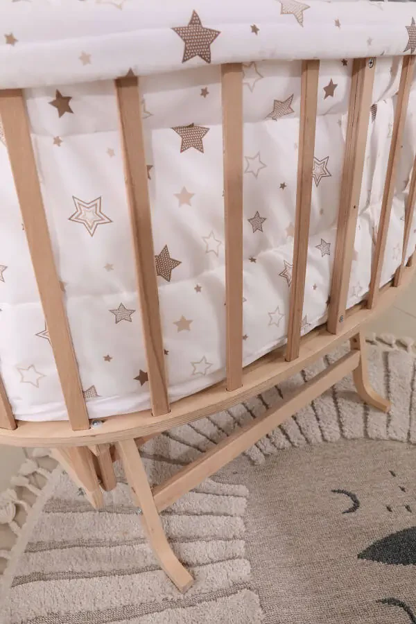 Amedan Basket Cradle Coffee Star Sleep Set Ile Birli - 4