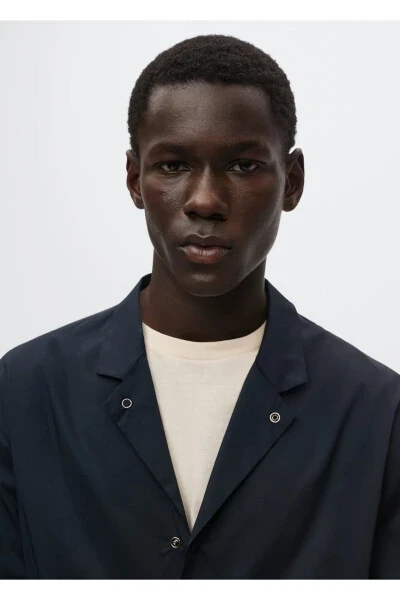 American Collar Cotton Jacket - 5