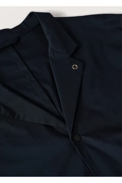 American Collar Cotton Jacket - 7