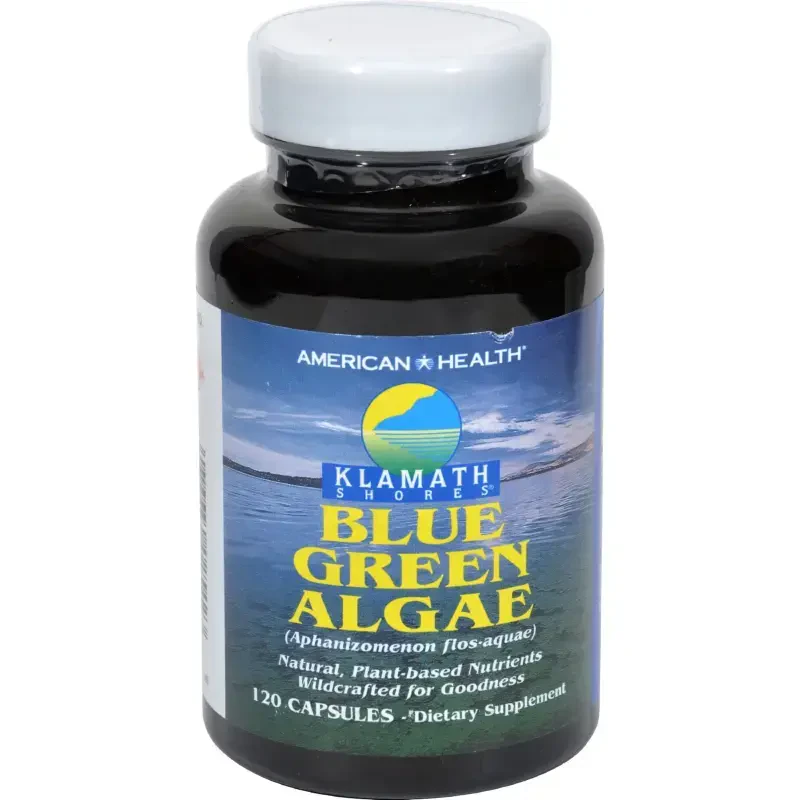 American Health Klamath Shores Blue Green Algae 120 Capsules - 6