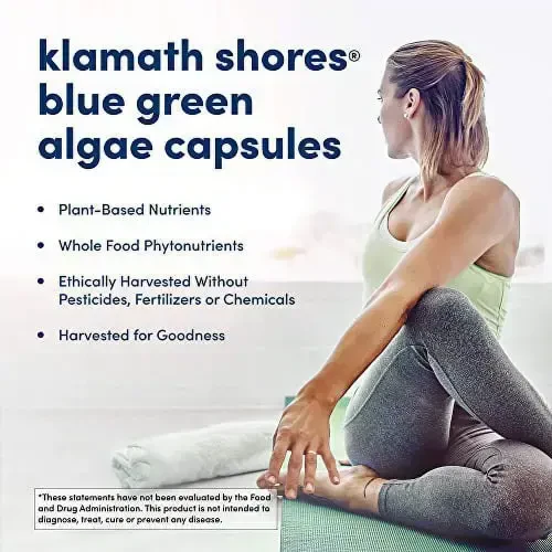 American Health Klamath Shores Blue Green Algae 120 Caps - 4