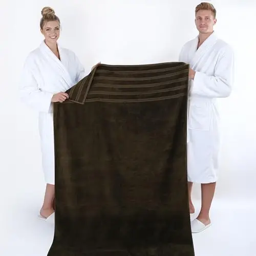 American Soft Linen 100% Cotton Luxury Turkish Towels, 2PC 35x70 Bath Sheet | Soft Absorbent Quick Dry OEKO Tex Standard 100 Certificated Durable Machine Washable Premium Hotel Quality - 5