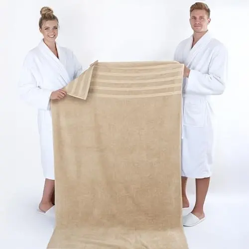 American Soft Linen 100% Cotton Luxury Turkish Towels, 2PC 35x70 Bath Sheet | Soft Absorbent Quick Dry OEKO Tex Standard 100 Certificated Durable Machine Washable Premium Hotel Quality - 5
