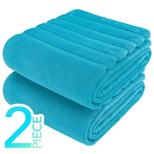 American Soft Linen 100% Cotton Luxury Turkish Towels, 2PC 35x70 Bath Sheet | Soft Absorbent Quick Dry OEKO Tex Standard 100 Certificated Durable Machine Washable Premium Hotel Quality - 6