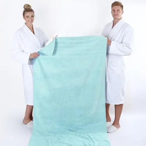 American Soft Linen 100% Cotton Luxury Turkish Towels, 2PC 35x70 Bath Sheet | Soft Absorbent Quick Dry OEKO Tex Standard 100 Certificated Durable Machine Washable Premium Hotel Quality - 5