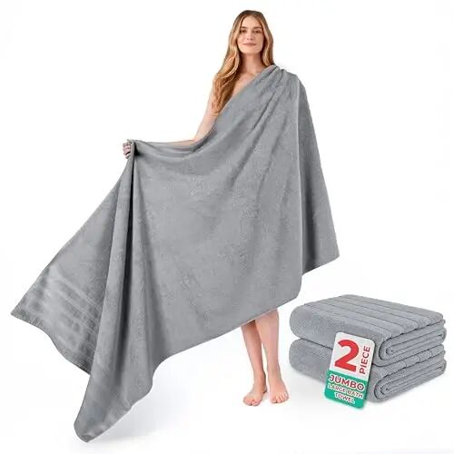 American Soft Linen 100% Cotton Luxury Turkish Towels, 2PC 35x70 Bath Sheet | Soft Absorbent Quick Dry OEKO Tex Standard 100 Certificated Durable Machine Washable Premium Hotel Quality - American Soft Linen