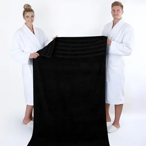 American Soft Linen 100% Cotton Luxury Turkish Towels, 2PC 35x70 Bath Sheet | Soft Absorbent Quick Dry OEKO Tex Standard 100 Certificated Durable Machine Washable Premium Hotel Quality - 5