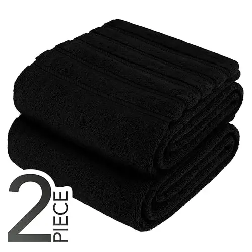 American Soft Linen 100% Cotton Luxury Turkish Towels, 2PC 35x70 Bath Sheet | Soft Absorbent Quick Dry OEKO Tex Standard 100 Certificated Durable Machine Washable Premium Hotel Quality - 6